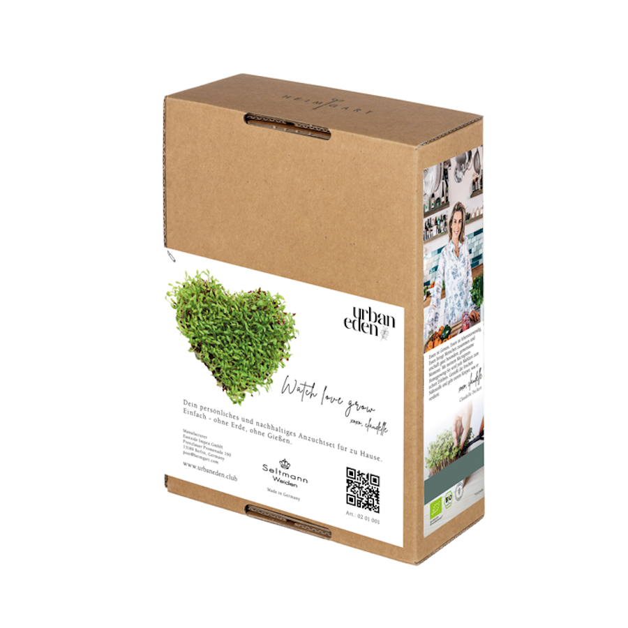 Urban Eden - Microgreens Homegrowing Set - Package - Rückseite