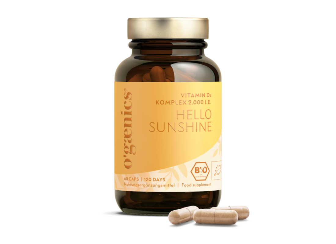HELLO SUNSHINE Vitamin D3 Kapseln, BIO