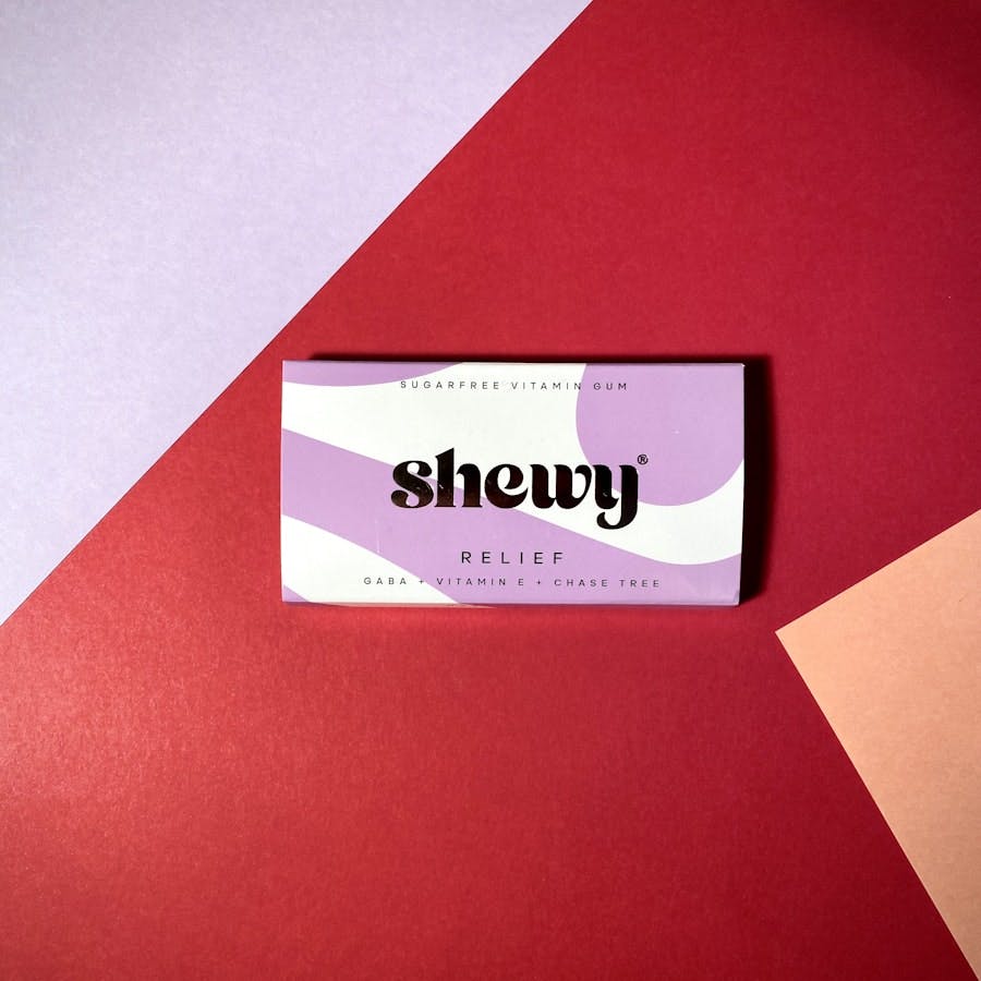 Shewy Vitamin Gum Relief, Ginger Lemon