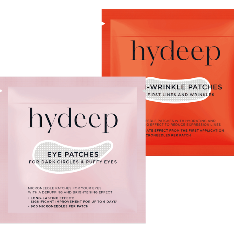 hydeep Microneedle Anti-Wrinkle / Eye Patches 2er Bundle