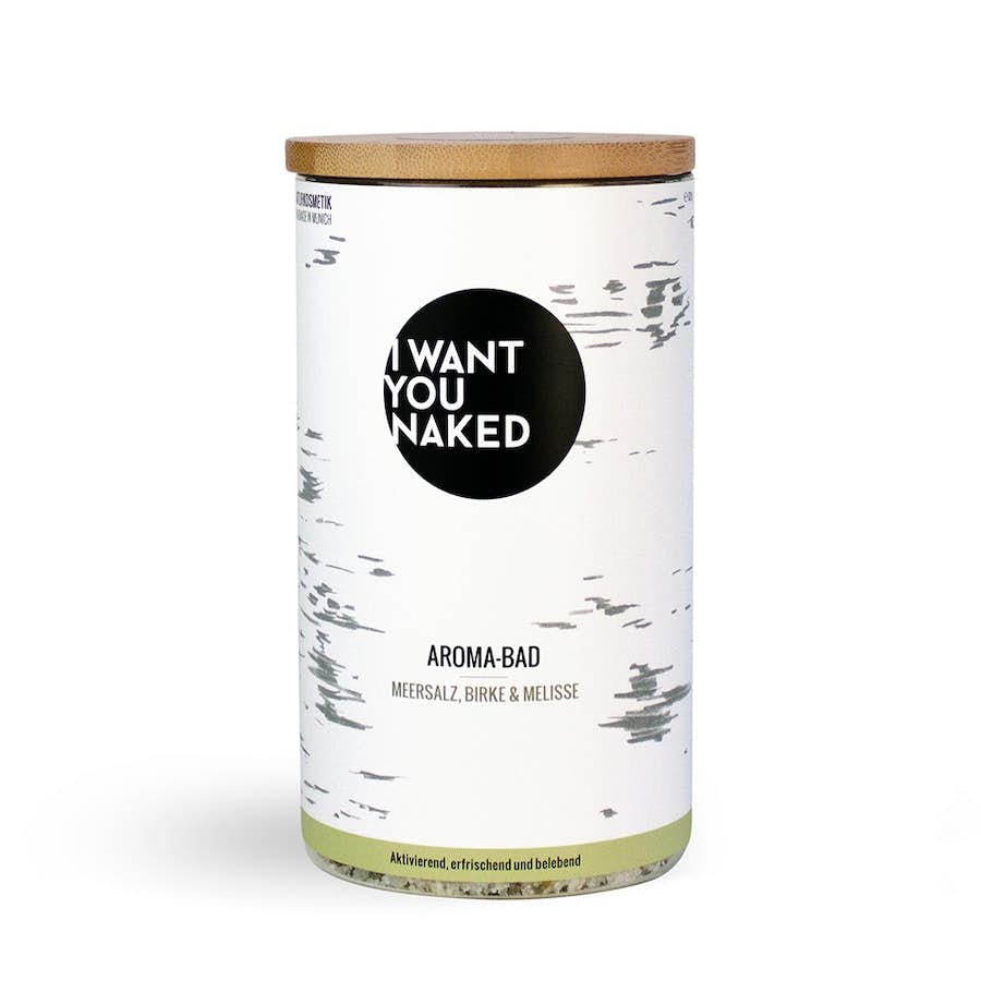 I Want You Naked Aroma-Bad mit Birke & Melisse Freisteller