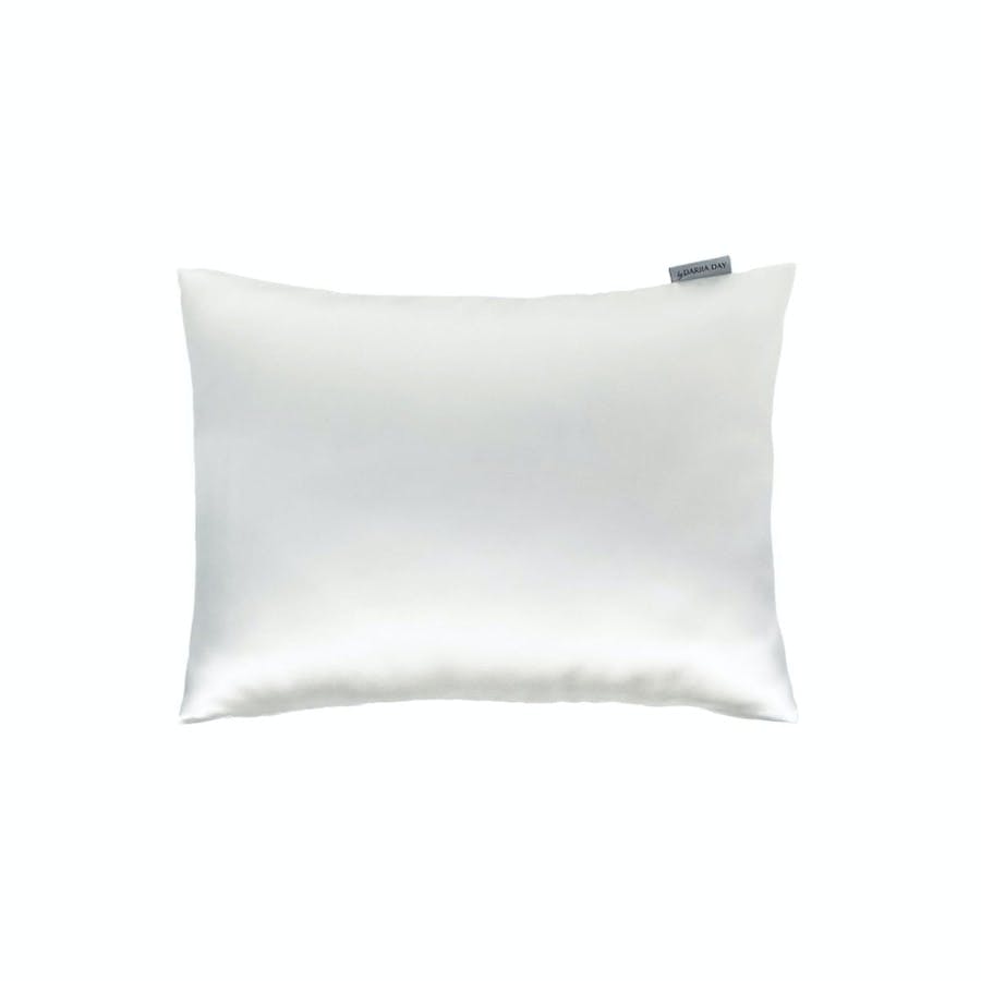 Seidenkissen 30 x 40 cm - Powder White