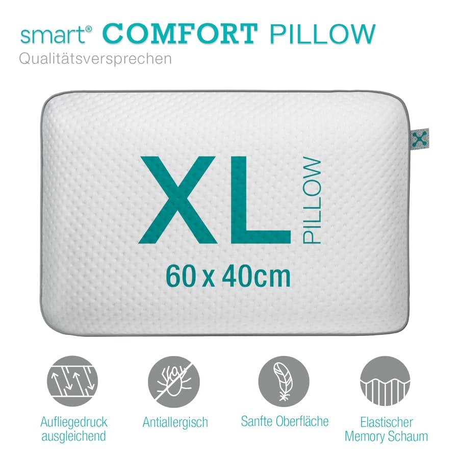 smartsleep COMFORT PILLOW size XL white attribute