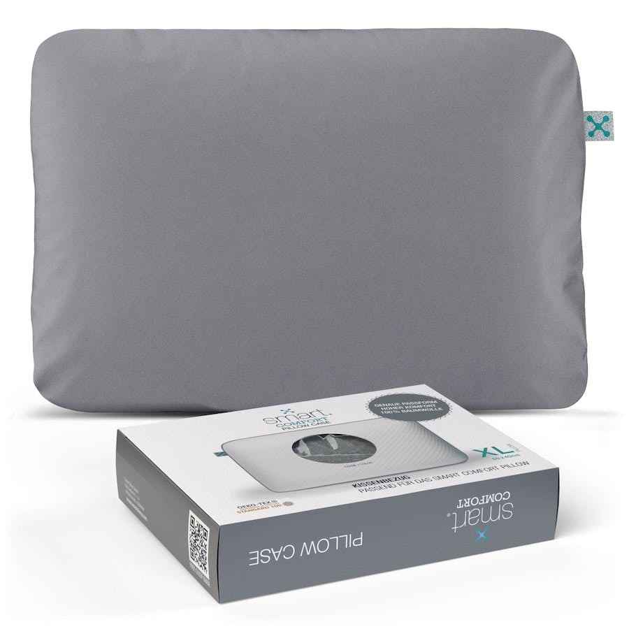 smart COMFORT Pillow case grey freisteller