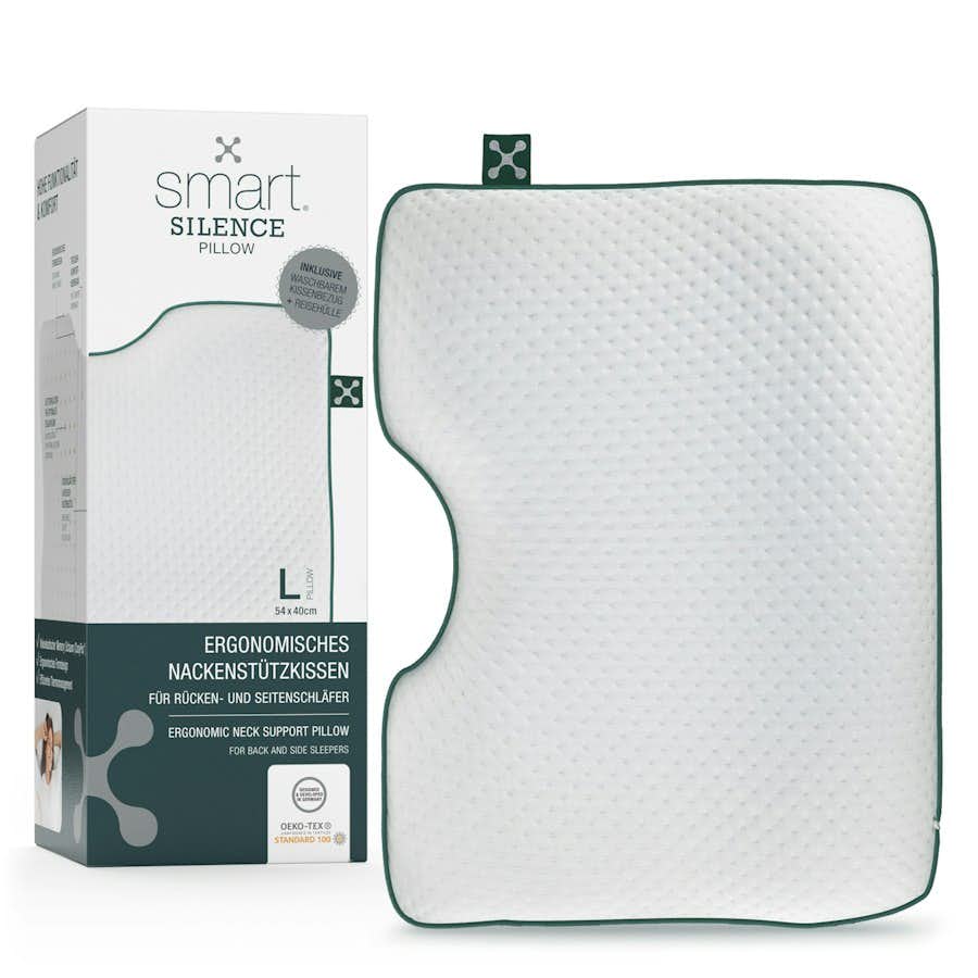 smart SILENCE Kissen freisteller white pillow package