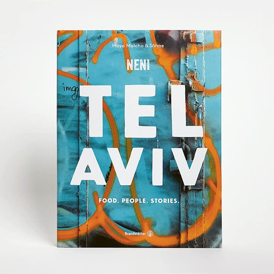 Tel Aviv Reisekochbuch weißer Hintergrund