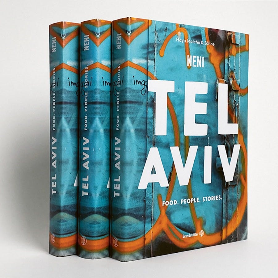 Tel Aviv Reisekochbuch seitlich
