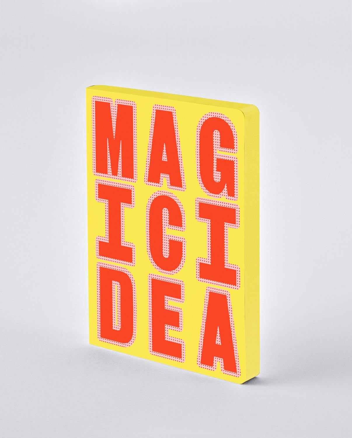 Kunstvoll gestaltetes Notizbuch GRAPHIC GLOW L - MAGIC IDEA