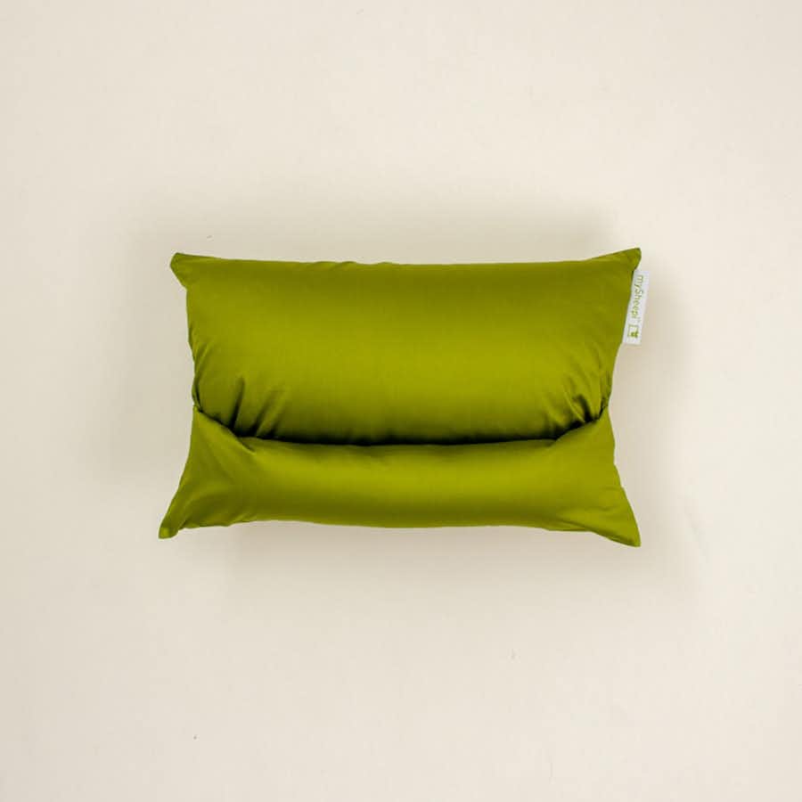 mysheepi kissenbezug tannengruen mood pillowcase green