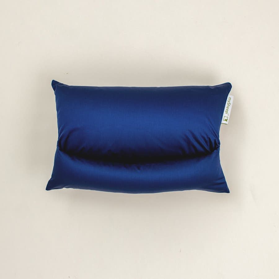 mysheepi kissenbezug mood mitterachtsblau pillowcase dark blue