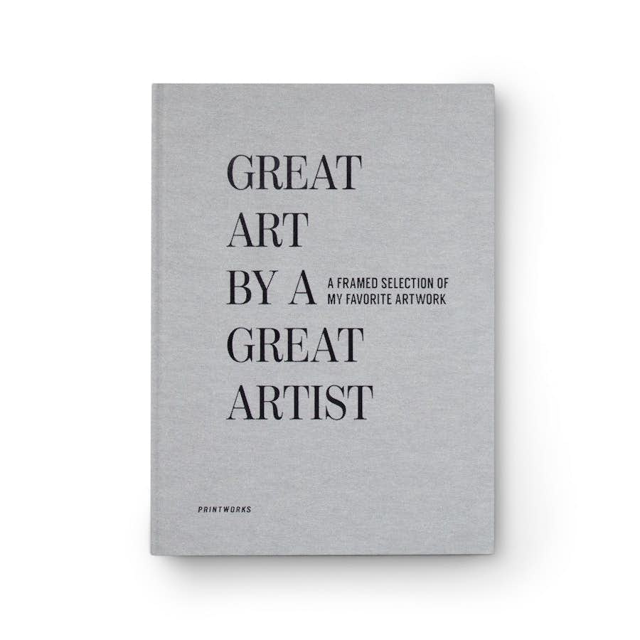 Frame book - Great Art in Grey