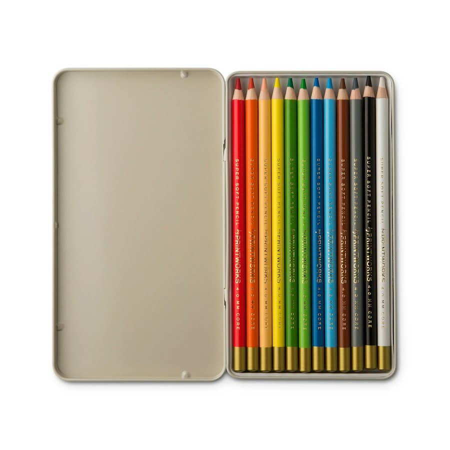12 Colour pencils - Classic