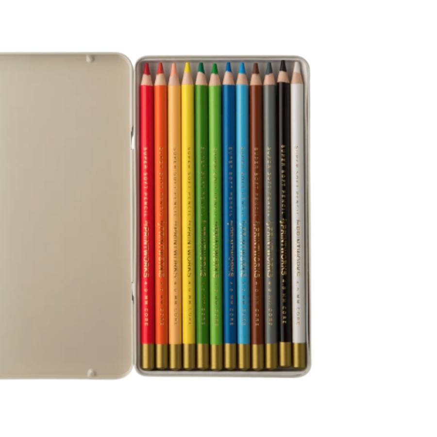 12 Colour Pencils - Classic