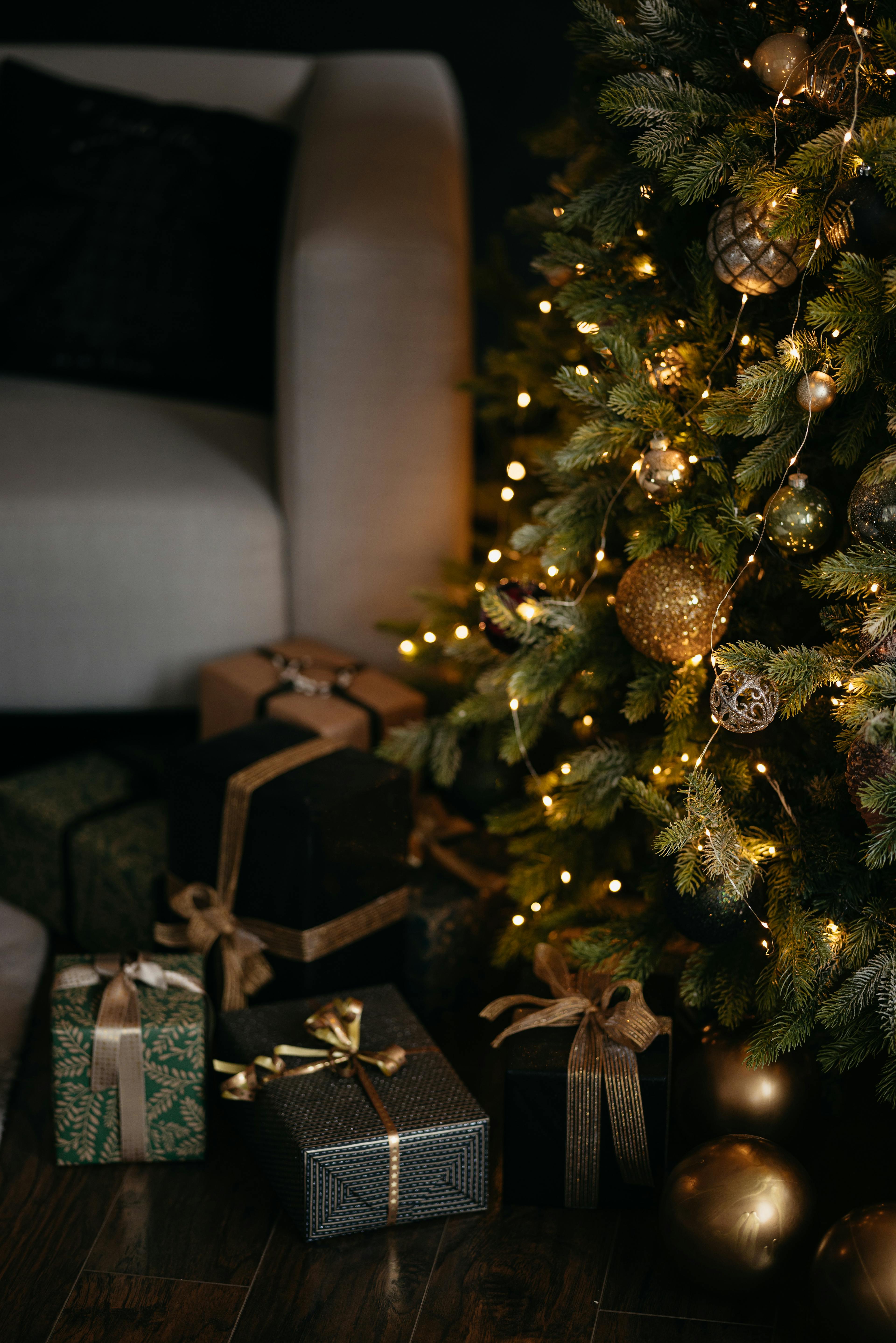 Weihnachten Baum Geschenke