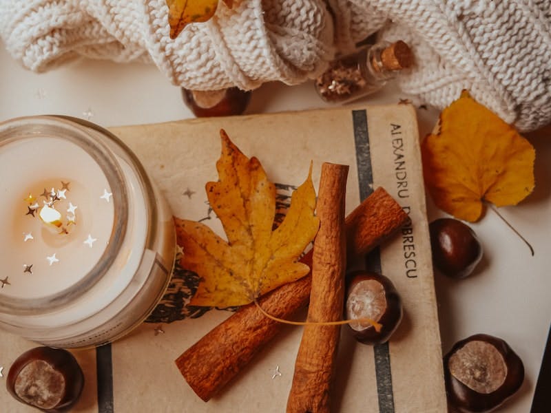 Scented Candle Herbst